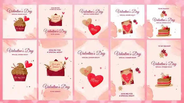 videohive valentine’s day invitation Instagram