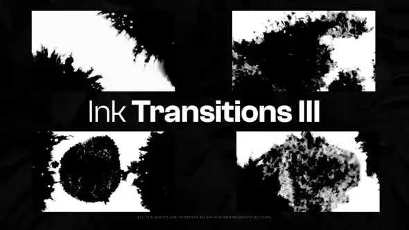 videohive 20 ink transitions iii