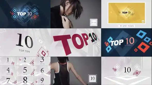 videohive top ten intro