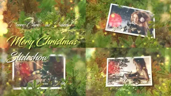 videohive mery christmas slideshow